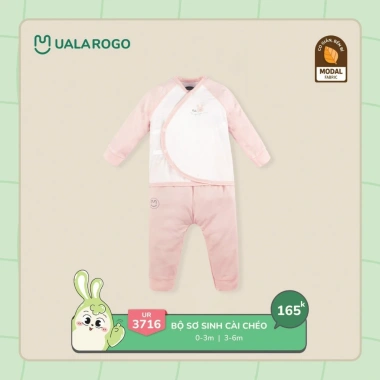 Bộ cài giữa, cài lệch dài tay Uala 3-9kg UR3.639-UR3.879 khuyến mãi 155.000₫