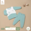 Bộ Cài Vai Dài Tay Hoạ Tiết Hoạt Hình Đáng Yêu Cho Bé MOON - Chính Hãng, Giá 185k 2