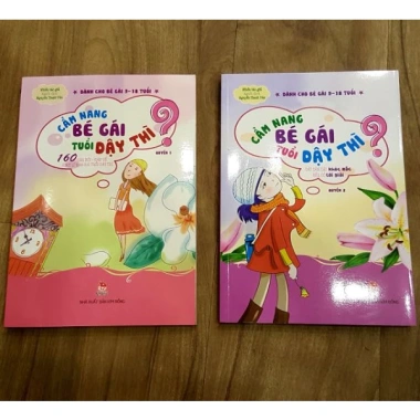 Bộ Cẩm nang bé gái tuổi dậy thì 2 cuốn – Kiến thức sức khỏe, thời trang, giá ưu đãi 256k 2 Bộ Cẩm nang bé gái tuổi dậy thì 2 cuốn – Kiến thức sức khỏe, thời trang, giá ưu đãi 256k 2