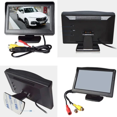 Bộ camera lùi ô tô 4.3 inch - 4 đèn LED, điện 12V, giá ưu đãi 345.000 VND 5 Bộ camera lùi ô tô 4.3 inch - 4 đèn LED, điện 12V, giá ưu đãi 345.000 VND 5