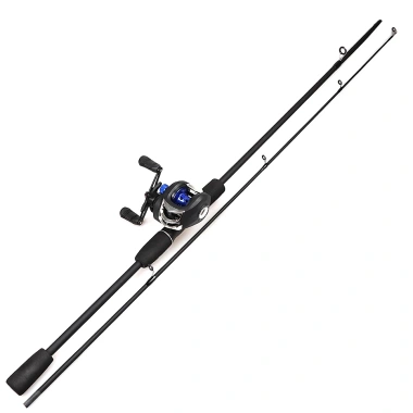 Bộ Cần Câu Carbon 1.65-2.1m + Guồng Quay - Siêu Bền, Giá Ưu Đãi 103k
