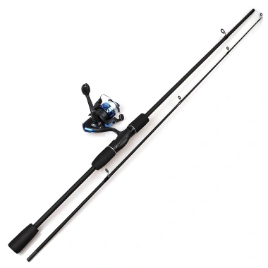 Bộ Cần Câu Carbon 1.65-2.1m + Guồng Quay - Siêu Bền, Giá Ưu Đãi 103k