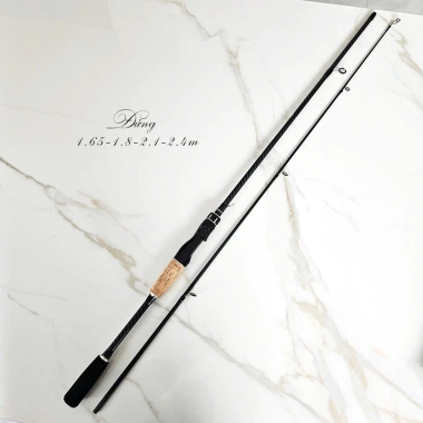 Bộ cần câu lure HẮC MÃ mới kèm DEKIO AC2.000, full phụ kiện lóc tra chuối - 99.999₫ 9