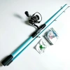 Bộ Cần Câu Lure Sói Đen Sói Xanh Máy đứng máy ngang cần 2 khúc giá rẻ chỉ 190.000 VND 3