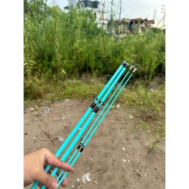 Bộ Cần Câu Lure Sói Đen Sói Xanh Máy đứng máy ngang cần 2 khúc giá rẻ chỉ 190.000 VND 8