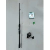 Bộ Cần Câu Lure Sói Đen Sói Xanh Máy đứng máy ngang cần 2 khúc giá rẻ chỉ 190.000 VND 9
