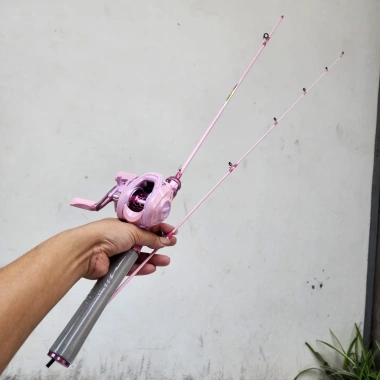 Bộ Cần UL Ngang HAUT TON Hồng Cánh Sen PU - Chống Xoắn, Độ Bền Cao, Giá 220k