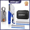 Bộ cáp Coax 3 trong 1 ZoeRax - 20 đầu nối RG6 F, điều chỉnh RG59/6/11/7, giá ưu đãi 258.499 VND