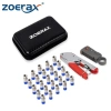 Bộ cáp Coax 3 trong 1 ZoeRax - 20 đầu nối RG6 F, điều chỉnh RG59/6/11/7, giá ưu đãi 258.499 VND 2