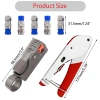 Bộ cáp Coax 3 trong 1 ZoeRax - 20 đầu nối RG6 F, điều chỉnh RG59/6/11/7, giá ưu đãi 258.499 VND 4