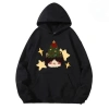 Bộ cặp đôi hoodie Giáng sinh 2.025 - Áo thun hoạt hình mèo con, rộng rãi, cỡ M-8XL, giảm còn 117.720₫ 2