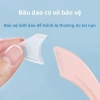 Bộ cắt tỉa lông mày chuyên nghiệp lược kéo + lưỡi dao cạo chải 2 chiếc giảm 20% 3