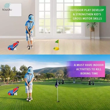 Bộ Câu Lạc Bộ Golf Trẻ Em Nhẹ - Thích Hợp Sân Vườn, Giá Ưu Đãi 345.400₫ 5
