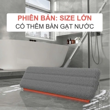 Bộ cây lau nhà 360 độ Shouse thông minh cho nhà tắm cao cấp, thùng cán dài, tách nước, giảm còn 357.300₫
