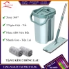 Bộ cây lau nhà 360 độ tự vắt thông minh, chổi cao cấp kèm 2 bông lau Giá 179.000