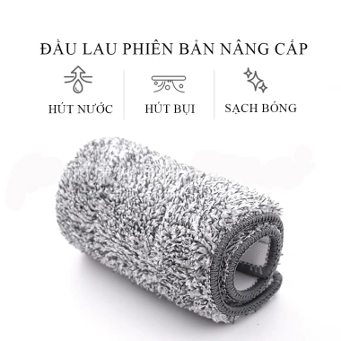 Bộ cây lau nhà 360 độ tự vắt thông minh, chổi cao cấp kèm 2 bông lau Giá 179.000 6