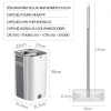 Bộ cây lau nhà MOP-JULIDO thùng tự vắt, chổi 360 độ làm sạch sàn - chỉ 185.000₫ 9