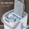 Bộ Cây Lau Nhà Thông Minh Tự Vắt 2 Ngăn 360 độ Cao Cấp 2 Chổi Lau + 8 Bông + Thùng Vắt 133k 3