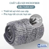 Bộ Cây Lau Nhà Thông Minh Tự Vắt 2 Ngăn 360 độ Cao Cấp 2 Chổi Lau + 8 Bông + Thùng Vắt 133k 7