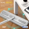 Bộ Cây Lau Nhà Thông Minh Tự Vắt 2 Ngăn 360 độ Cao Cấp 2 Chổi Lau + 8 Bông + Thùng Vắt 133k 9