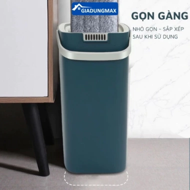 Bộ cây lau nhà thông minh tự vắt, thùng xoay 360, kèm bông lau hút sạch, nút xả tiện lợi giảm giá