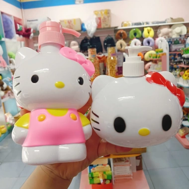 Bộ Chai Chiết Kitty Đa Dạng Hình Dạng - Siêu Dễ Thương, Tiện Dụng, Giá Chỉ 60.000 VND