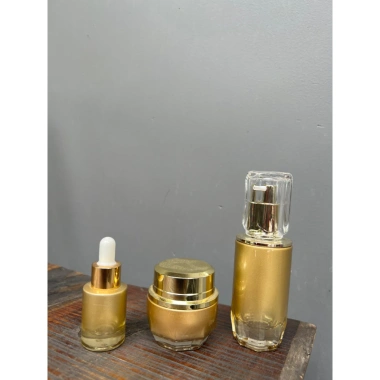 Bộ chai lọ hủ thủy tinh cao cấp Thỏ Lab 40ml đựng serum, kem dưỡng xi mạ, giá ưu đãi 12.580₫