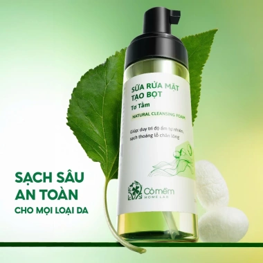 Bộ chăm sóc da 2 bước: Bọt rửa mặt + Mặt nạ đất sét cho mọi loại da - Giá ưu đãi 310.000₫
