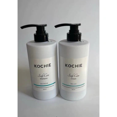 Bộ chăm sóc da đầu 4 bước Kochi Nhật Bản - Loại bỏ gàu, ngăn rụng tóc, không khô tóc 300/600ml, giảm giá 194.250đ 2