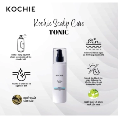 Bộ chăm sóc da đầu 4 bước Kochi Nhật Bản - Loại bỏ gàu, ngăn rụng tóc, không khô tóc 300/600ml, giảm giá 194.250đ 5
