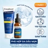 Bộ chăm sóc da dầu mụn AHA BHA PHA Compliment: sữa rửa mặt, serum, kem dưỡng ẩm, kem chấm mụn 8