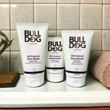 Bộ chăm sóc da dầu mụn nam Bulldog Oil Control - Sữa rửa mặt, tẩy tế bào chết, kem dưỡng ẩm - 300k giảm từ 390k 8