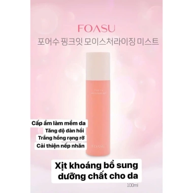 Bộ chăm sóc da Foasu Hamin Hàn Quốc 3 món màu hồng - Giá ưu đãi 488.000₫ 4 Bộ chăm sóc da Foasu Hamin Hàn Quốc 3 món màu hồng - Giá ưu đãi 488.000₫ 4