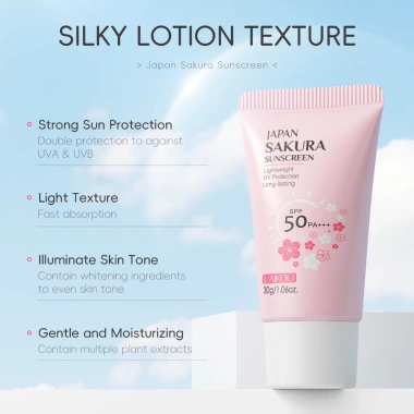 Bộ chăm sóc da LAIKOU Sakura 8 món - Ban ngày và ban đêm, kèm kem chống nắng, tinh chất, kem mắt, dưỡng môi- Giá chỉ 240.900₫ 7 Bộ chăm sóc da LAIKOU Sakura 8 món - Ban ngày và ban đêm, kèm kem chống nắng, tinh chất, kem mắt, dưỡng môi- Giá chỉ 240.900₫ 7