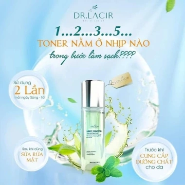 Bộ Chăm Sóc Da Mặt Dr.Lacir DR102 Sữa Rửa Mặt Kiềm Dầu + Toner Bạc Hà Dưỡng Ẩm Giảm Giá 4 Bộ Chăm Sóc Da Mặt Dr.Lacir DR102 Sữa Rửa Mặt Kiềm Dầu + Toner Bạc Hà Dưỡng Ẩm Giảm Giá 4