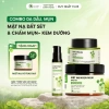Bộ Chăm Sóc Da Ngừa Mụn: Mặt Nạ Rau Má + Kem Dưỡng Cỏ Mềm, Giảm Mụn Nhanh 755k