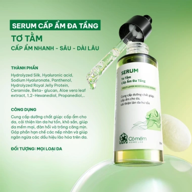 Bộ Chăm Sóc Da Tơ Tằm 6 Sản Phẩm Dưỡng Ẩm Cỏ Mềm - Giá Ưu Đãi 1.165.000 VND