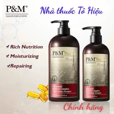 Bộ chăm sóc tóc P&M Passion chính hãng - Dưỡng sâu, giảm rụng, giá ưu đãi 350.000 VND