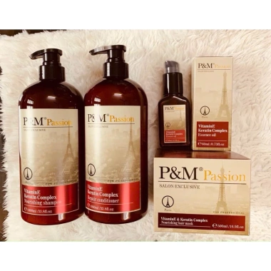 Bộ chăm sóc tóc P&M Passion chính hãng - Dưỡng sâu, giảm rụng, giá ưu đãi 350.000 VND 3 Bộ chăm sóc tóc P&M Passion chính hãng - Dưỡng sâu, giảm rụng, giá ưu đãi 350.000 VND 3