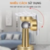 Bộ chặn cửa Inox 304 siêu dính nền gạch men, kèm keo 3M, đinh ốc - Bảo vệ tường, giá 29k 6