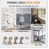 Bộ chặn cửa Inox 304 siêu dính nền gạch men, kèm keo 3M, đinh ốc - Bảo vệ tường, giá 29k 8