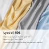 Bộ Chăn Ga Gối 4 Món Lụa Tencel 60S Leju Cao Cấp - Ga Giường Drap Bo Chun 490k 7