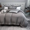 Bộ Chăn Ga Gối 4 Món Lụa Tencel 60S Leju Cao Cấp - Ga Giường Drap Bo Chun 490k 10