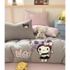 Bộ chăn ga gối cotton Đũi Hàn thêu nổi trendy, thoáng mát mềm mịn - Moon Decor (4 món) Giá ưu đãi 449.998₫ 3