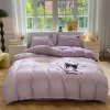 Bộ chăn ga gối cotton hữu cơ dệt nổi 5D Kitty Kurumi Anime Giá chỉ 469.000 VND 5