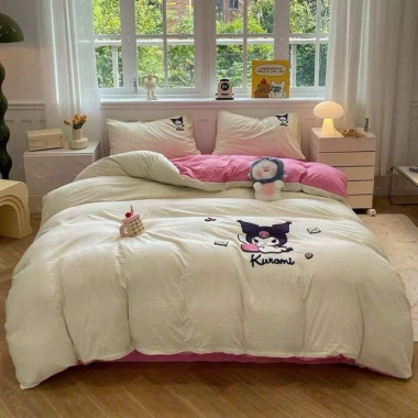 Bộ chăn ga gối cotton hữu cơ dệt nổi 5D Kitty Kurumi Anime Giá chỉ 469.000 VND 8 Bộ chăn ga gối cotton hữu cơ dệt nổi 5D Kitty Kurumi Anime Giá chỉ 469.000 VND 8