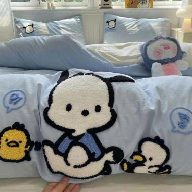 Bộ chăn ga gối cotton hữu cơ dệt nổi 5D Kitty Kurumi Anime Giá chỉ 469.000 VND 9 Bộ chăn ga gối cotton hữu cơ dệt nổi 5D Kitty Kurumi Anime Giá chỉ 469.000 VND 9