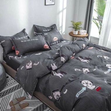 Bộ Chăn Ga Gối Poly 5 Món Vỏ Chăn Đẹp Mịn Loại 1 - Giảm còn 68.999 VND 8