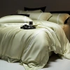 Bộ chăn ga gối Tencel 100% sọc tương phản - Mẫu mới hiện đại, mềm mịn mát, chỉ 2.1 triệu 5