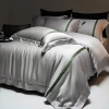 Bộ chăn ga gối Tencel 100% sọc tương phản - Mẫu mới hiện đại, mềm mịn mát, chỉ 2.1 triệu 8